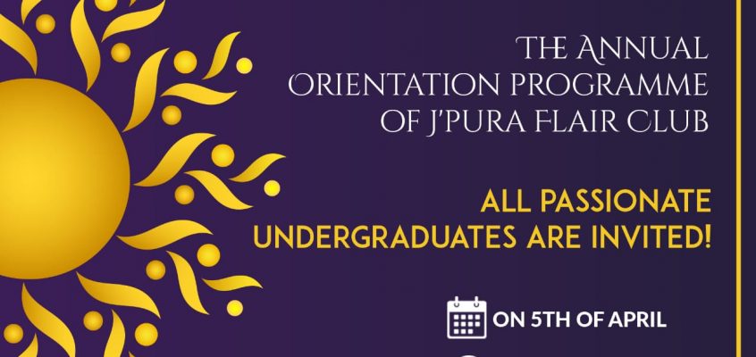 The annual orientation programme of J’pura Flair Club
