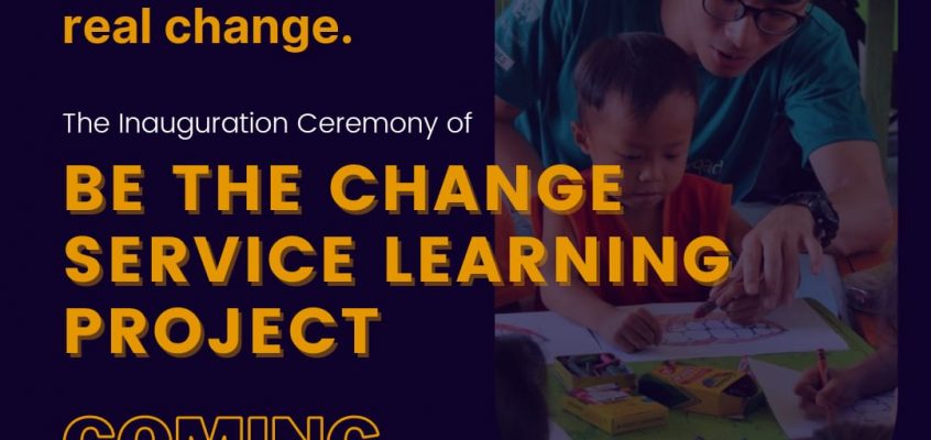 Be the Change – Service Learning Project | VOW Society
